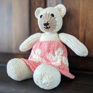 Meet Rosette - Hand made Tricot baby birthday gift 13 inches